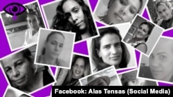 Recopilación de fotos de mujeres asesinadas en actos de violencia machista en Cuba. (Facebook/Alas Tensas).