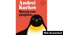 Portada de "Muerte con pingüino", de Andrei Kurkov. 