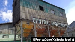 Central azucarero Argeo Martínez, en Guantánamo, Cuba. 