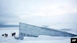 La Bóveda Global de Semillas, en Svalbard, Noruega. (AP Photo/John McConnico, File).